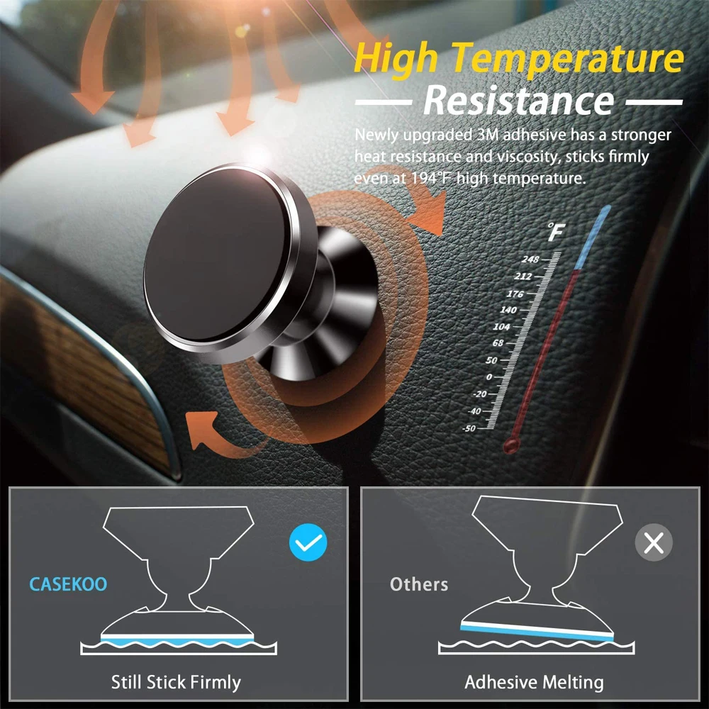 Magnetic Car Phone Holder Magnet Mount Mobile Cell Phone Stand GPS Support For iPhone 14 13 12 Pro Xiaomi Huawei Samsung Oneplus - Image 5