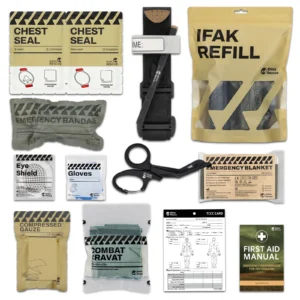 RHINO RESCUE First Aid Trauma Kit To Configure Survival Kit Outdoor Emergency Kit For Camping Hiking IFAK Refill Kit