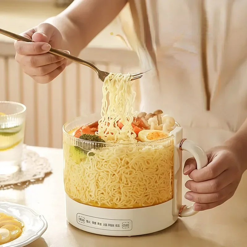 Glass Electric Stew Pot Mini Small Porridge Soup Automatic Ceramic Glaze Electric Hot Pot EU/AU Plug - Image 3