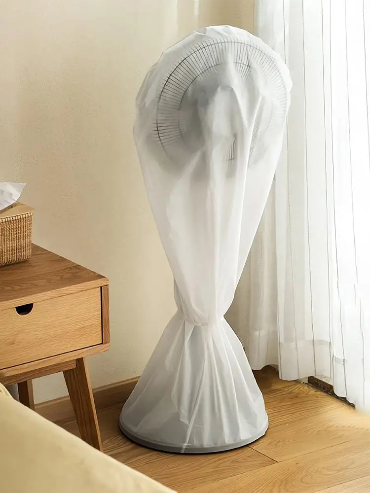 Waterproof Fan Dust Cover Universal Electric Vertical Floor Fan 360 Dustproof Covers Round Washable Damp-Proof Protector - Image 3