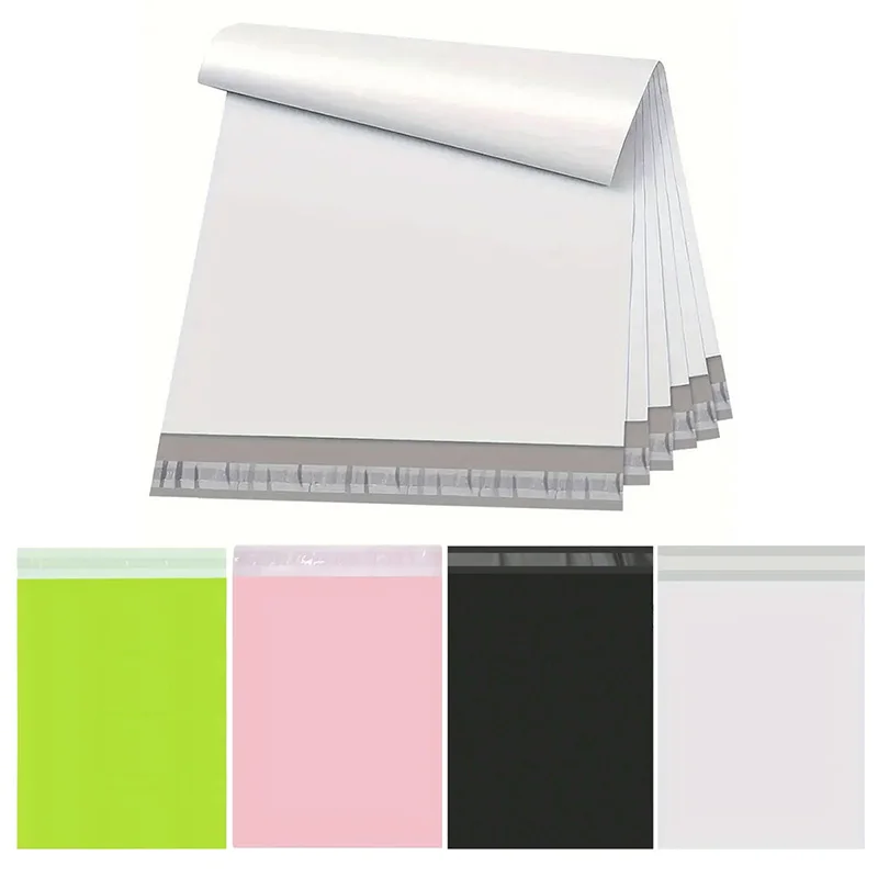 25/50/100pcs Self-Adhesive Sealing Express Logistics Mailing Waterproof & Dustproof Packaging Bag, Gift Packing & Shipping Bag - Image 2