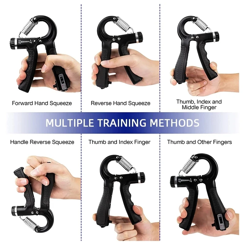 Hand Grips Strengthener Men and Women Arm Spring Finger Massager Expander Hand Exercise Gym Fitness Training Wrist Gripper - Image 5