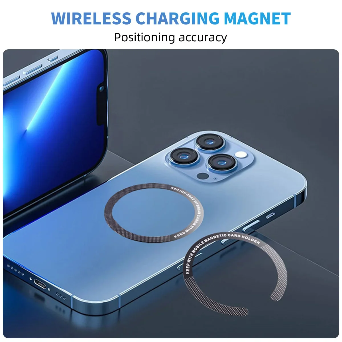 Universal Stainless Steel Metal Plate Ring for Magsafe Wireless Charger Back Sticker Mobile Phone Iron Sheet for iPhone Xiaomi - Image 4