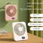 Ultra Quiet Foldable Desktop Fan, Mini Fan, Office Desktop Fan