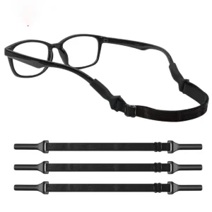 2Pcs Glasses Chain Adjustable Size Elastic Rope Glasses Strap Sport Non Slip And Anti Drop Fixer Glasses Cord