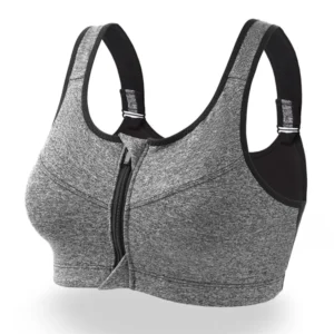 S-2XL Popular Sports Top Yoga Bra Women's Shockproof Sports Shirt Sports Bra Front Zipper Women's Push Up Bra Sportswear