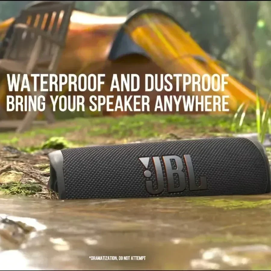 JBL FLIP 6 Wireless Bluetooth Speaker Portable IPX7 FLIP6 Waterproof Outdoor Stereo Bass Music Track Speaker Independent Tweeter - Image 3