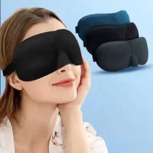 3D Sleep Strong Shading Eye Mask Natural Sleeping Eye Mask Soft Portable Eyepatch Eye Patch Women Men Blindfold Travel Eyepatch