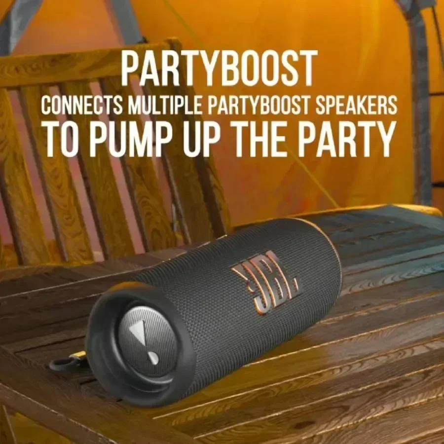 JBL FLIP 6 Wireless Bluetooth Speaker Portable IPX7 FLIP6 Waterproof Outdoor Stereo Bass Music Track Speaker Independent Tweeter - Image 6