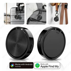 Dual System Smart Tags Bluetooth GPS Tracker Item Finder Compatible with IOS Find My or Google Find Hub Device for Keys Luggages