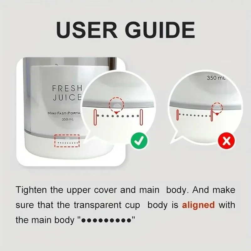 New fruit juicer wireless portable small multifunctional juicer cup magnetic charging juice blender - Image 4