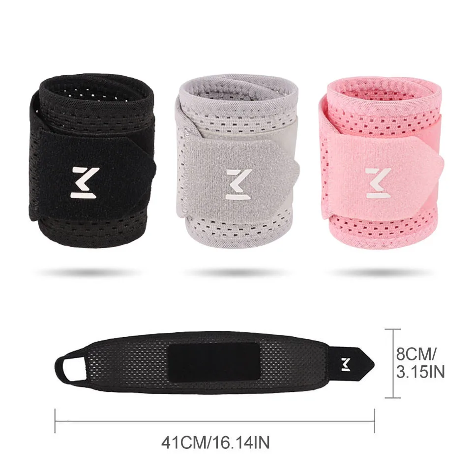 GTUBIKE 1PCS Breathable Wrist Support Brace for Gym/Work - Adjustable Compression Sleeve, Arthritis & Carpal Tunnel Relief - Image 2