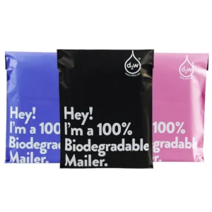 Biodegradable Shipping Bags,50 Count Compostable Poly Mailers with Eco Friendly Packaging Envelopes Supplies Mailing Bags