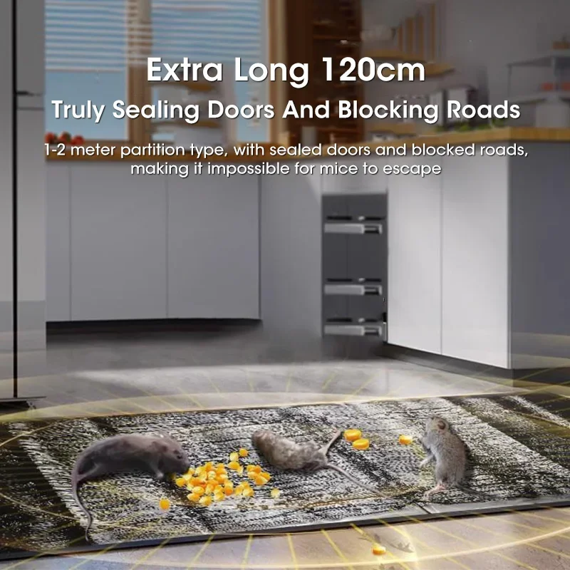 Mouse Board Sticky Mice Glue Trap High Effective Rodent Rat Snake Bugs Catcher Pest Control Reject Non-toxic Eco-Friendly - Image 4