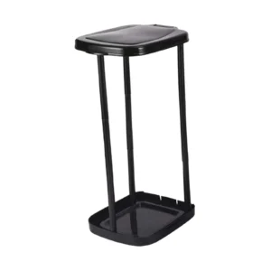 Portable Trash Bag Holder Creative Decorative Modern Flip Lid Outdoor Waste Bin for Camping Outdoor Indoor Recycling Home