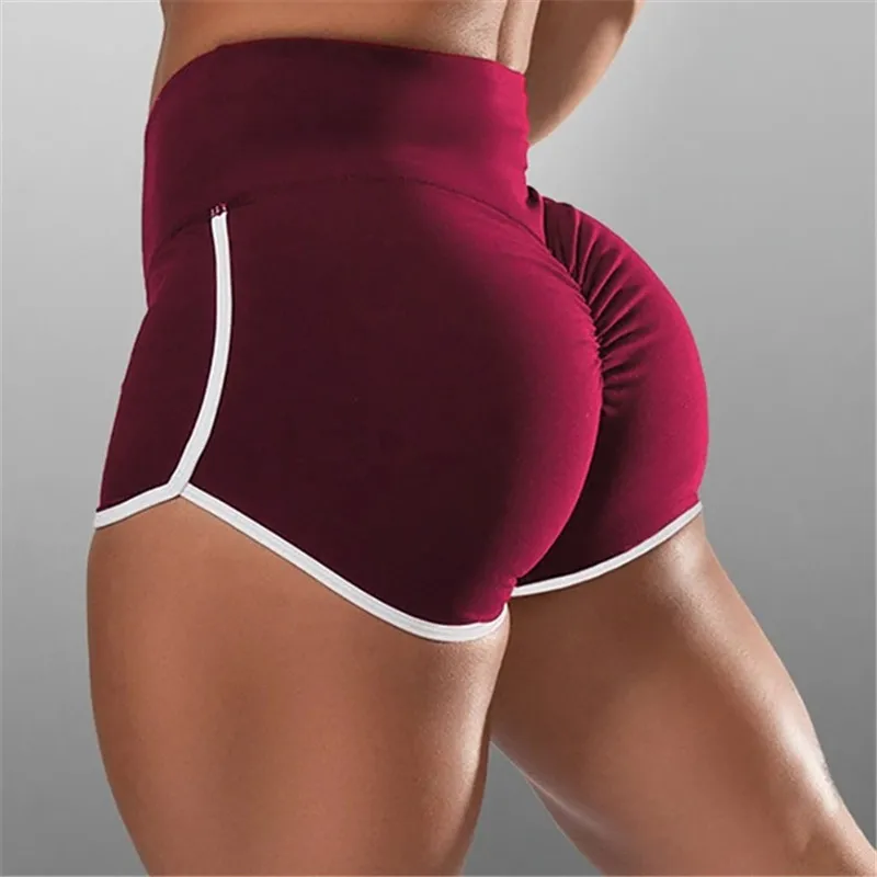 S-3XL Summer Quick-drying Running Shorts For Women High Waist Women Exercise Sexy Hips Push Up Sportswear Casual Yoga Pants - Image 6