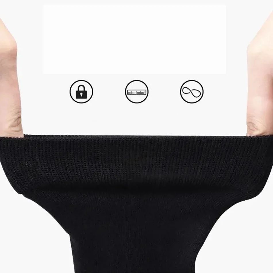 10 Pairs Men's Cotton Socks New Style Black Business Men Socks Soft Breathable Summer Winter for Male Socks Plus Size 38-47 - Image 6