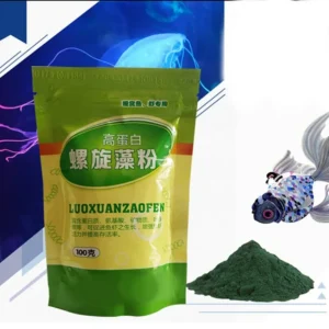 Spirulina Powder Bottle Healthy Ocean Nutrition Fishes Foods Ornamental Shrimp Open Feed Algae Fish Forages