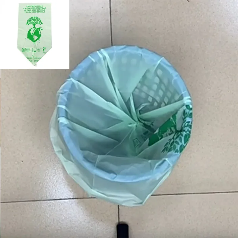 Biodegradable Trash Garbage Bags Household Compostable Garbage Bags Kitchen Garbage BagsEnvironmentally Friendly Trash Bags - Image 4