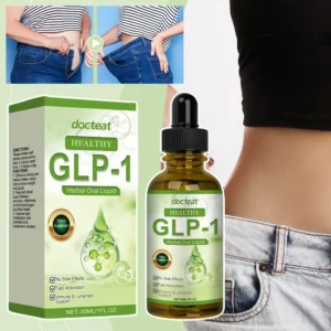 GLP-1 Supplement Liquid Drops Weight Loss Anti Cellulite Promote Thigh Waist Belly Fat Reduction Slim Down Body Slimming Oil