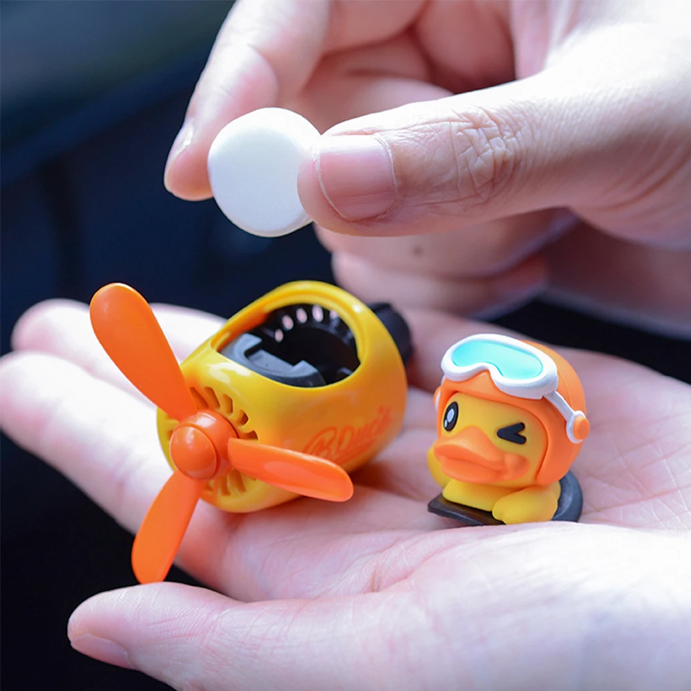 7pcs Car Air Freshener Supplement Solid Fragrance Scent Air Outlet Perfume Refill Tablets Ocean Lemon Lavender Fillers - Image 2