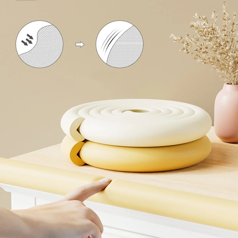 2M Child Bumper Strips Baby Safety Bumper Strips Table Safety Edge Coffee Table Corner Protection Strips - Image 4