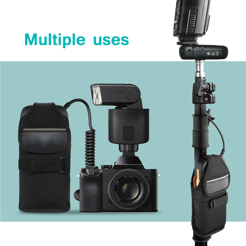 AODELAN External Flash Battery Pack Battery Power Bank for Sony HVL-F60RM2, F60RM, F60M, F56AM, F58AM; As Sony FA-EB1AM &FA-EB1 - Image 4
