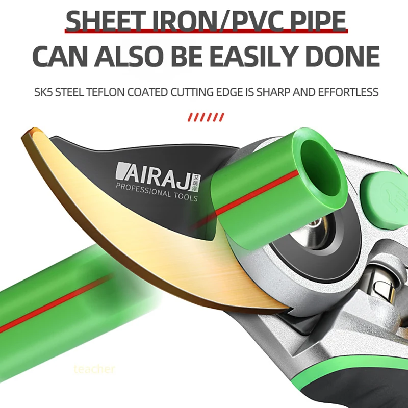 AIRAJ Pruning Shear Garden Tools Labor Saving Scissors Gardening Plant Sharp Branch Pruners Protection Hand Durable - Image 6