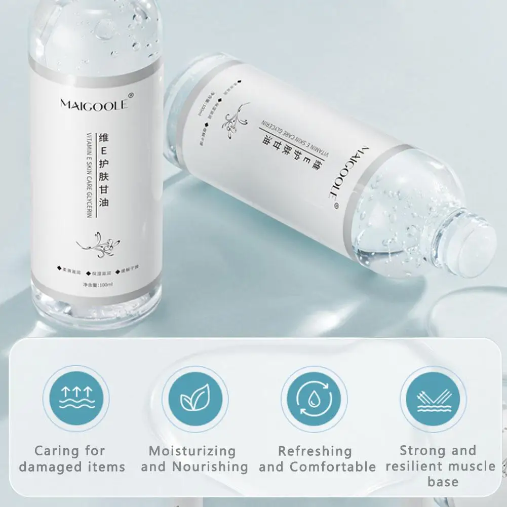 Vitamin E Glycerin Tighten Skin Fade Wrinkles Moisturizing Repairing Skin Lotion Refreshing Brightening Nourishing Skin Care - Image 4