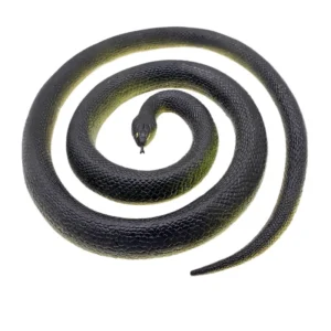 Soft rubber toy snake black simulation snake realistic Halloween garden prank 80cm prop fake snake scary intimidating prank toy