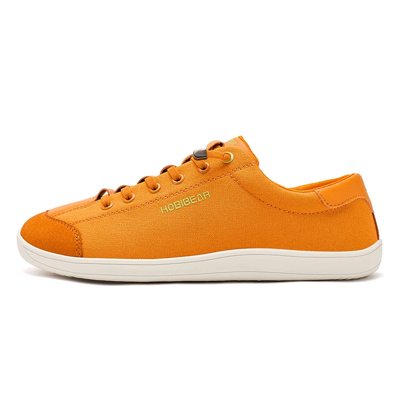 HOBIBEAR Womens Mens Barefoot Shoes | Zero Drop | Wide Toe Casual Canvas Sneakers Minimalist Walking Shoes - Image 2