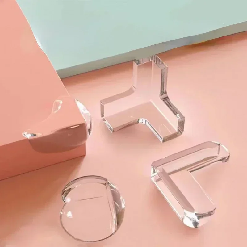 Baby Safety Silicone Table Corner Protector Furniture Edge Protection Cover Transparent Children Anti Collision Edge Guards - Image 3