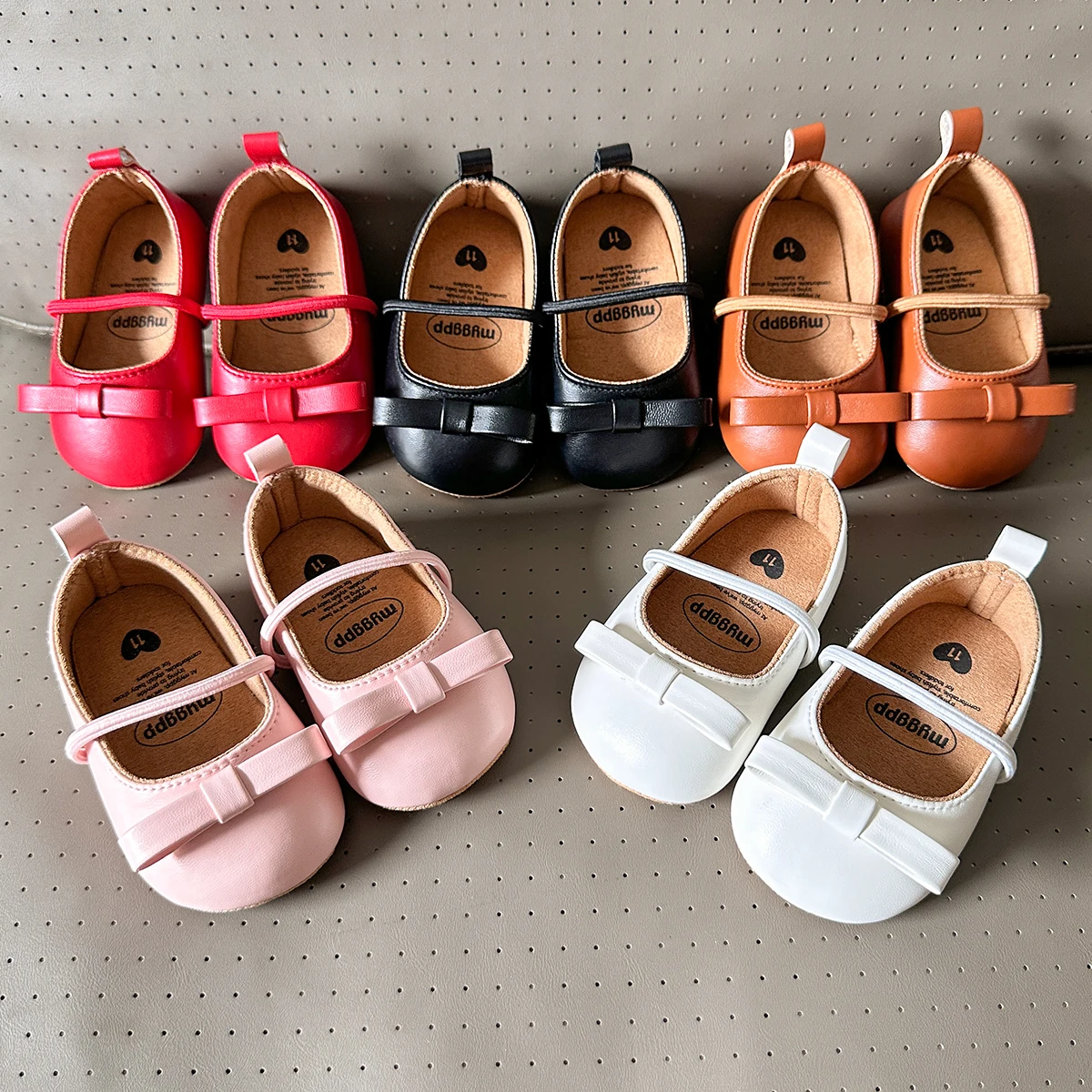 New Baby Shoes Leather Baby Boy Girl Shoes Rubber Sole Anti-slip Multicolor Toddler First Walkers Newborn Crib Toddler Shoes - Image 2
