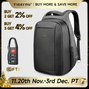 Tigernu Backpacks For Men For Women 14-15.6 Laptop Backpack Bag Anti Theft Backpack Travel Backpack For School Mochilas Knapsack