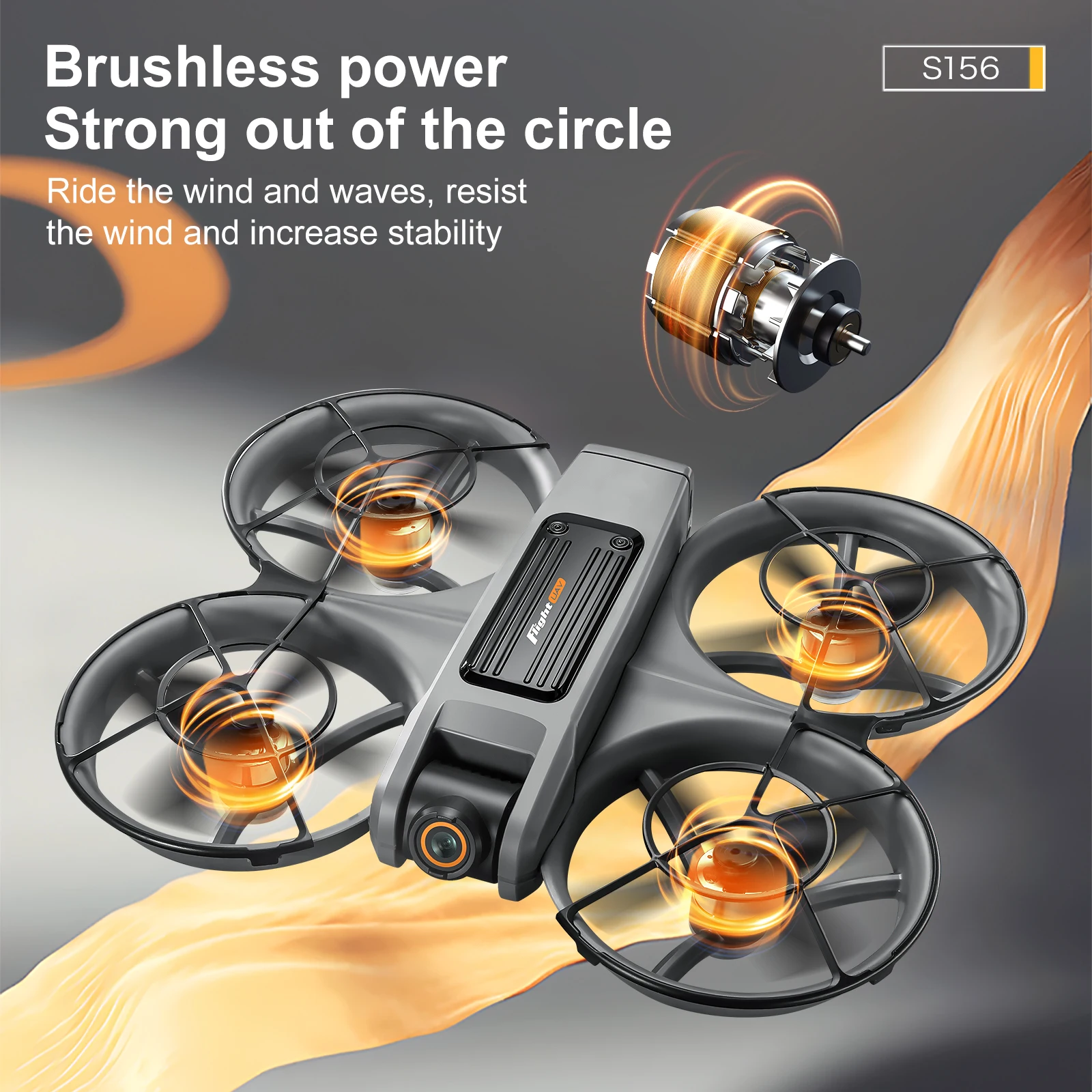 GPS Drone 4K Profesional Obstacle Avoidance Dual HD Camera Drones Brushless Motor 5G WiFi RC Quadcopter S156 Max - Image 6