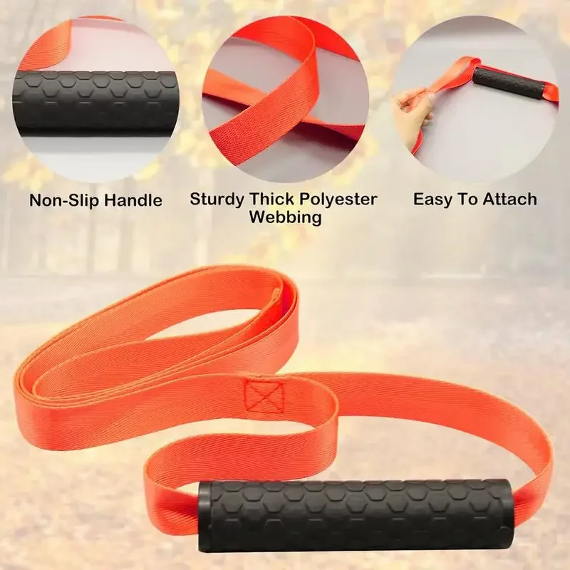 Deer Drag Harness Durable Hunting Deer Belt with Handle Portable Puller Dragging Pull Rope Multipurpose Band for Outdoor Farm - Image 5