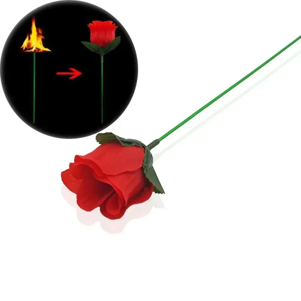 Magic Trick Rose Fun Present Torches Change Roses Magic Tricks Novelty Surprise Prank Joke Mystical Fun Toy - Image 2