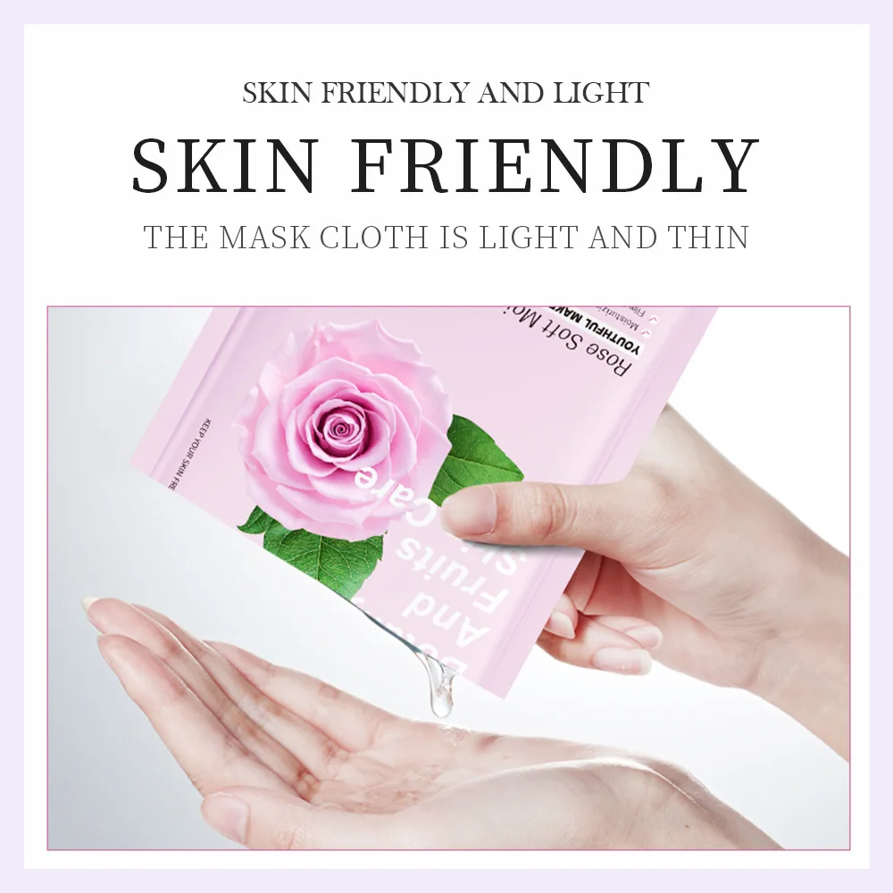 8pcs Natural Plant Face Mask Beauty Skincare Facial Masks Moisturizing Firming Hydrating Facial Mask Face Care Korean Cosmetics - Image 3