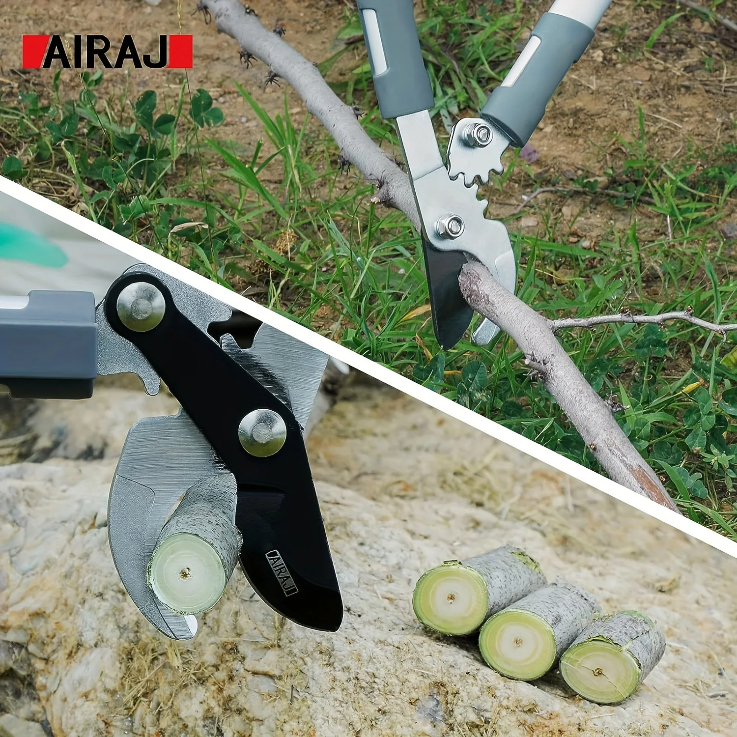AIRAJ Pruning Shears Professional Pruner Garden Bonsai Plants Farm Home Pruning Equipment Coarse Branch Cut Hand Gardening Tools - Image 2