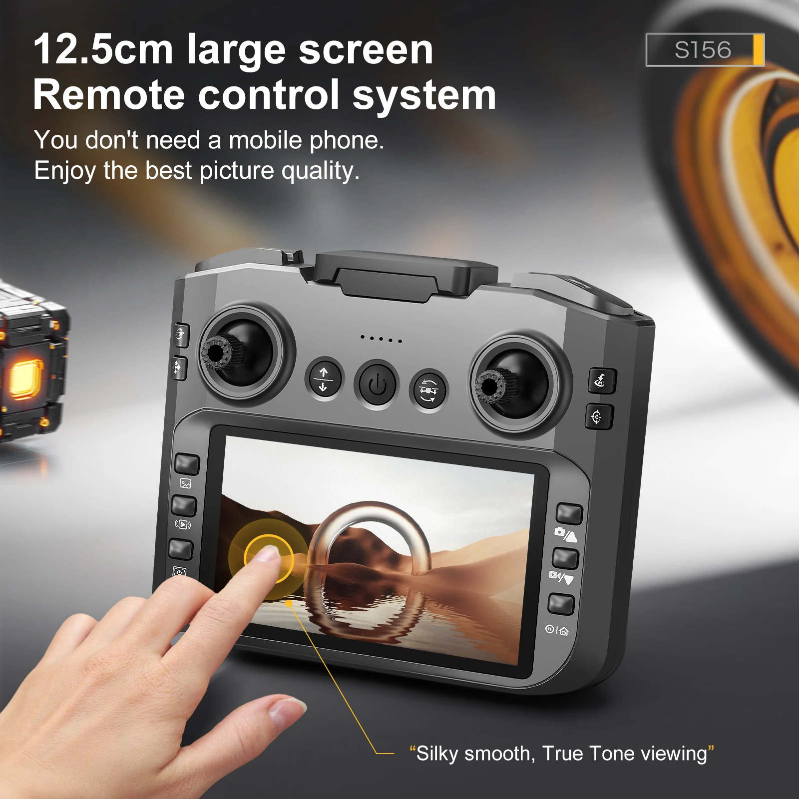 GPS Drone 4K Profesional Obstacle Avoidance Dual HD Camera Drones Brushless Motor 5G WiFi RC Quadcopter S156 Max - Image 3