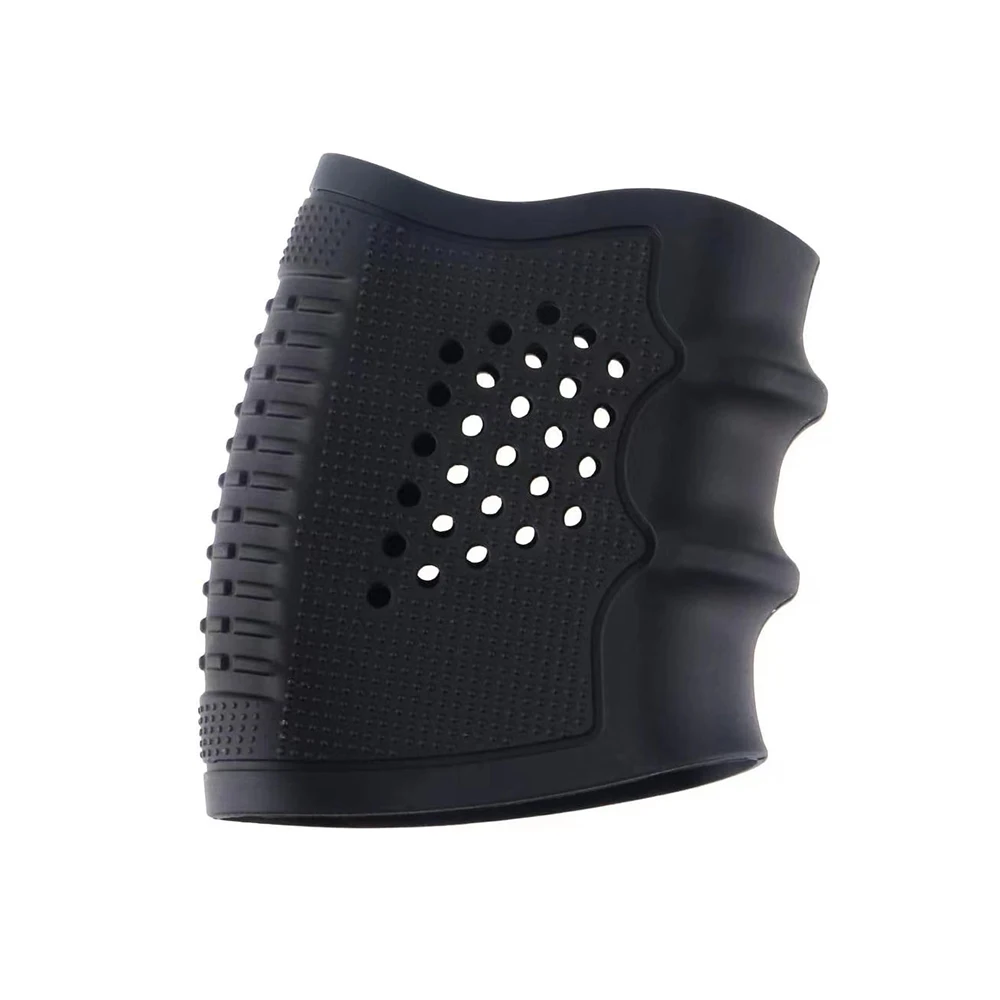 Tactical Pistol Holster Rubber Grip Glove Sleeve Anti-Slip Protect Cover Anti-slip Cover Suitables Airsoft Hunting Accessories - Image 3