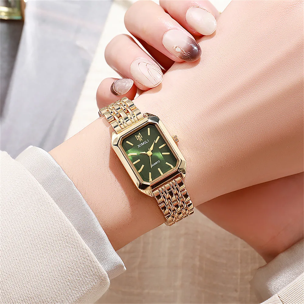 New Women Watch Light Luxury Brand Stainless Steel Ladies Business Watches Female Student Fashion Quartz Wristwatch - Image 4