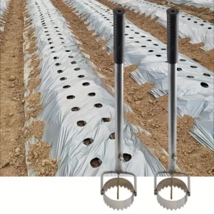 1pc Durable Metal Greenhouse Film Puncher, Simple Gardening Tool Set, Plastic Film Puncture Tool for Greenhouse Maintenance
