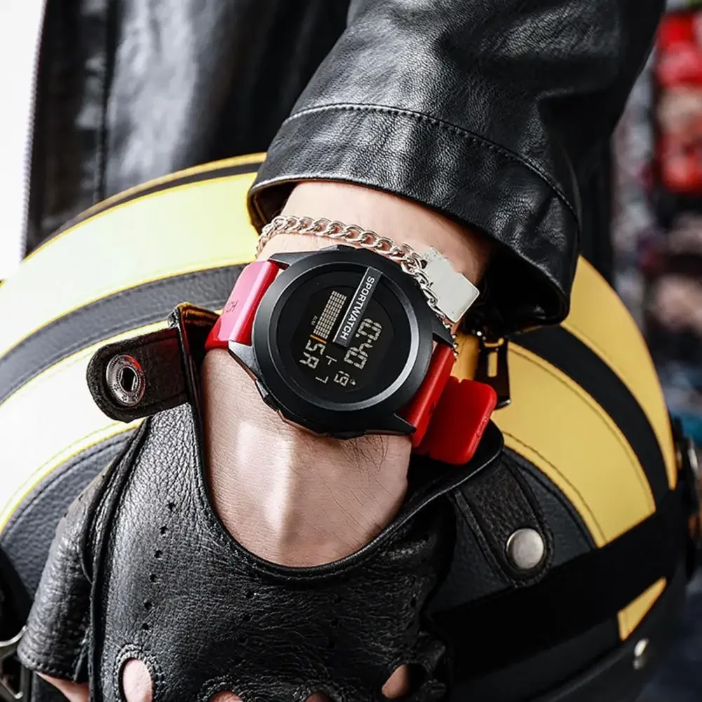 Men's Sports Watches Alarm Clock Multifunction Men LED Digital Watch Waterproof Fitness Sport Electronic Watch for Male Clock - Image 4