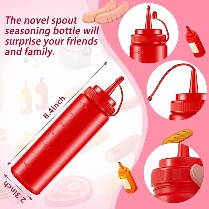 Funny Prank Ketchup Bottles Practical Jokes Tomato Sauce Prank Adult Kids Cool Toys Frightening Items Fake Ketchup Surprise Gift - Image 4