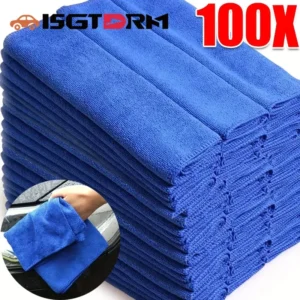 ISGTDRM Microfiber Towels Car Wash Drying Cloth Towel Household Cleaning Cloths Auto Detailing Polishing Cloth Home Clean Tools