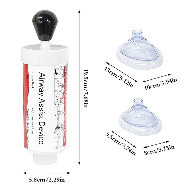 Upgrade Portable Anti Choking Device Choking Emergency Life Saving Suction Vac Anti Choke Device First Aid Kit for Kids Adults - Image 4