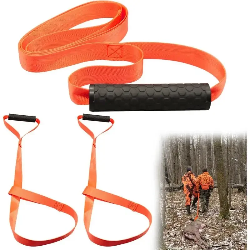 Deer Drag Harness Durable Hunting Deer Belt with Handle Portable Puller Dragging Pull Rope Multipurpose Band for Outdoor Farm - Image 3