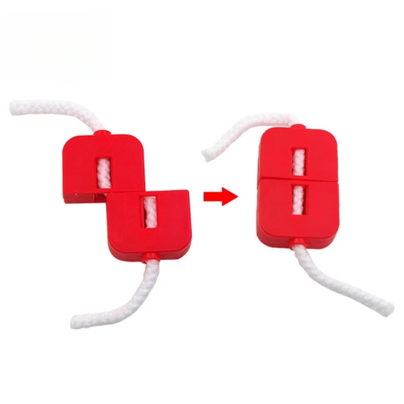 1PC Broken Rope Restoration Close-up Magic Trick Puzzle Novelty Magic Props Toys For Children Gift Easy to operate Prank Joke - Image 3