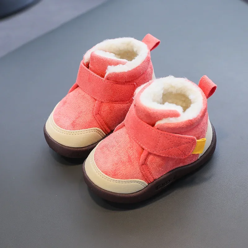 Toddler Baby Boots Winter Boys Girl Warm Baby Snow Shoes Plush Soft Bottom Infant Shoes Newborn Baby Outdoor Sneakers Kids Boots - Image 5